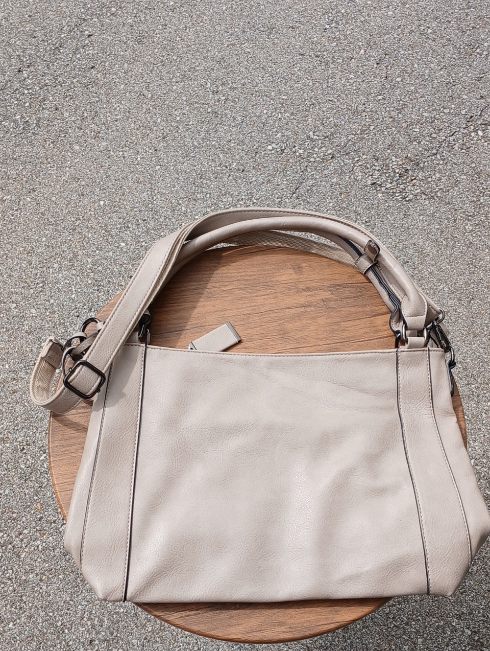 Women’s Neutral Beige Shoulder Bag